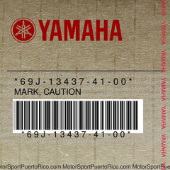 69J-13437-41-00 Original OEM YAMAHA