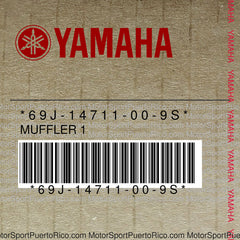 69J-14711-00-9S Original OEM YAMAHA