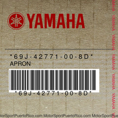 69J-42771-00-8D Original OEM YAMAHA
