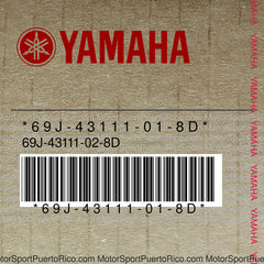 69J-43111-01-8D Original OEM YAMAHA