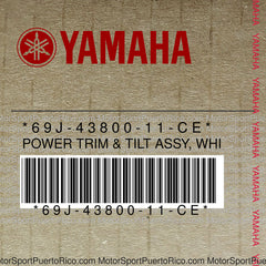 69J-43800-11-CE Original OEM YAMAHA
