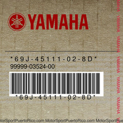 69J-45111-02-8D Original OEM YAMAHA