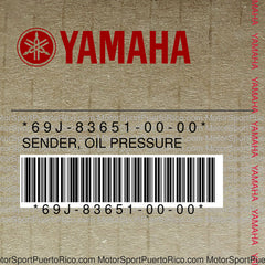 69J-83651-00-00 Original OEM YAMAHA