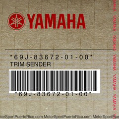 69J-83672-01-00 Original OEM YAMAHA
