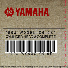 69J-W009C-06-9S Original OEM YAMAHA