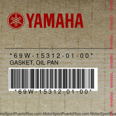 69W-15312-01-00 Original OEM YAMAHA