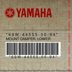 69W-44555-00-94 Original OEM YAMAHA