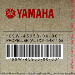 69W-45958-00-00 Original OEM YAMAHA