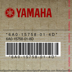 6A0-15758-01-4D Original OEM YAMAHA