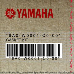 6A0-W0001-C0-00 Original OEM YAMAHA