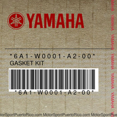 6A1-W0001-A2-00 Original OEM YAMAHA
