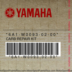 6A1-W0093-02-00 Original OEM YAMAHA