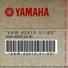 6AW-42610-01-8D Original OEM YAMAHA