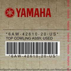6AW-42610-20-US Original OEM YAMAHA