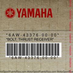 6AW-43376-00-00 Original OEM YAMAHA