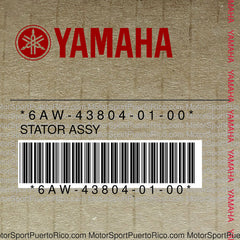 6AW-43804-01-00 Original OEM YAMAHA
