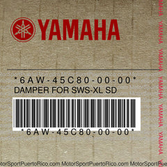6AW-45C80-00-00 Original OEM YAMAHA