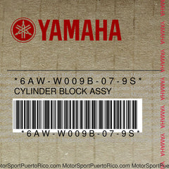 6AW-W009B-07-9S Original OEM YAMAHA