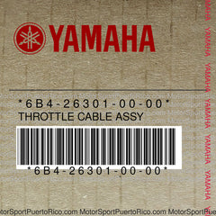 6B4-26301-00-00 Original OEM YAMAHA