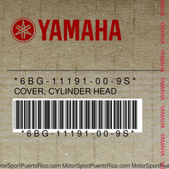 6BG-11191-00-9S Original OEM YAMAHA