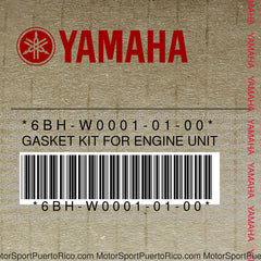 6BH-W0001-01-00 Original OEM YAMAHA