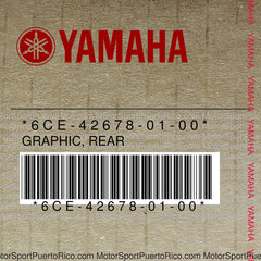 6CE-42678-01-00 Original OEM YAMAHA