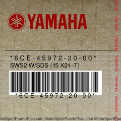 6CE-45972-20-00 Original OEM YAMAHA