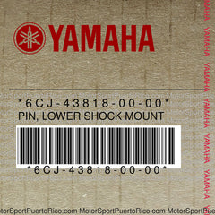 6CJ-43818-00-00 Original OEM YAMAHA