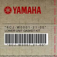 6CJ-W0001-21-00 Original OEM YAMAHA
