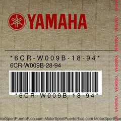 6CR-W009B-18-94 Original OEM YAMAHA