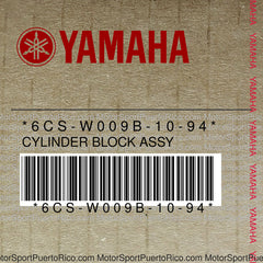 6CS-W009B-10-94 Original OEM YAMAHA