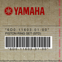 6D0-11603-01-00 Original OEM YAMAHA