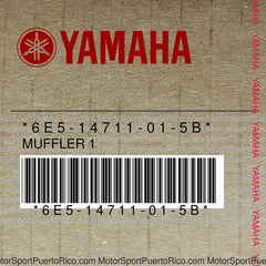 6E5-14711-01-5B Original OEM YAMAHA