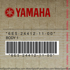 6E5-24412-11-00 Original OEM YAMAHA