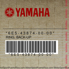 6E5-43874-00-00 Original OEM YAMAHA