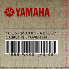 6E5-W0001-A2-00 Original OEM YAMAHA