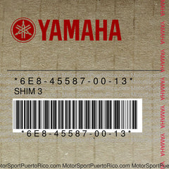 6E8-45587-00-13 Original OEM YAMAHA