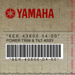 6EK-43800-04-00 Original OEM YAMAHA