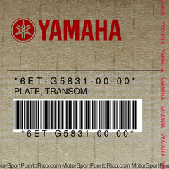 6ET-G5831-00-00 Original OEM YAMAHA