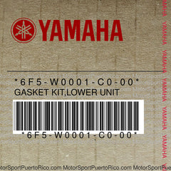 6F5-W0001-C0-00 Original OEM YAMAHA