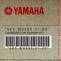 6F5-W0093-01-00 Original OEM YAMAHA