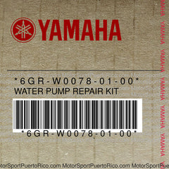 6GR-W0078-01-00 Original OEM YAMAHA