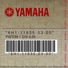 6H1-11635-03-00 Original OEM YAMAHA