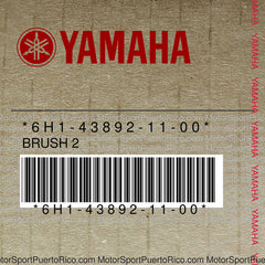 6H1-43892-11-00 Original OEM YAMAHA