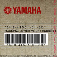 6H3-44551-01-8D Original OEM YAMAHA
