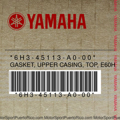 6H3-45113-A0-00 Original OEM YAMAHA