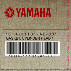 6H4-11181-A2-00 Original OEM YAMAHA