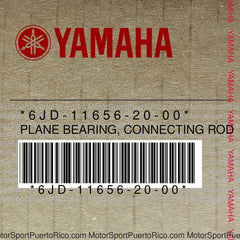 6JD-11656-20-00 Original OEM YAMAHA