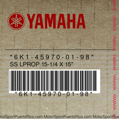 6K1-45970-01-98 Original OEM YAMAHA