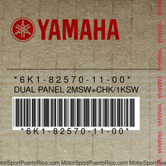 6K1-82570-11-00 Original OEM YAMAHA